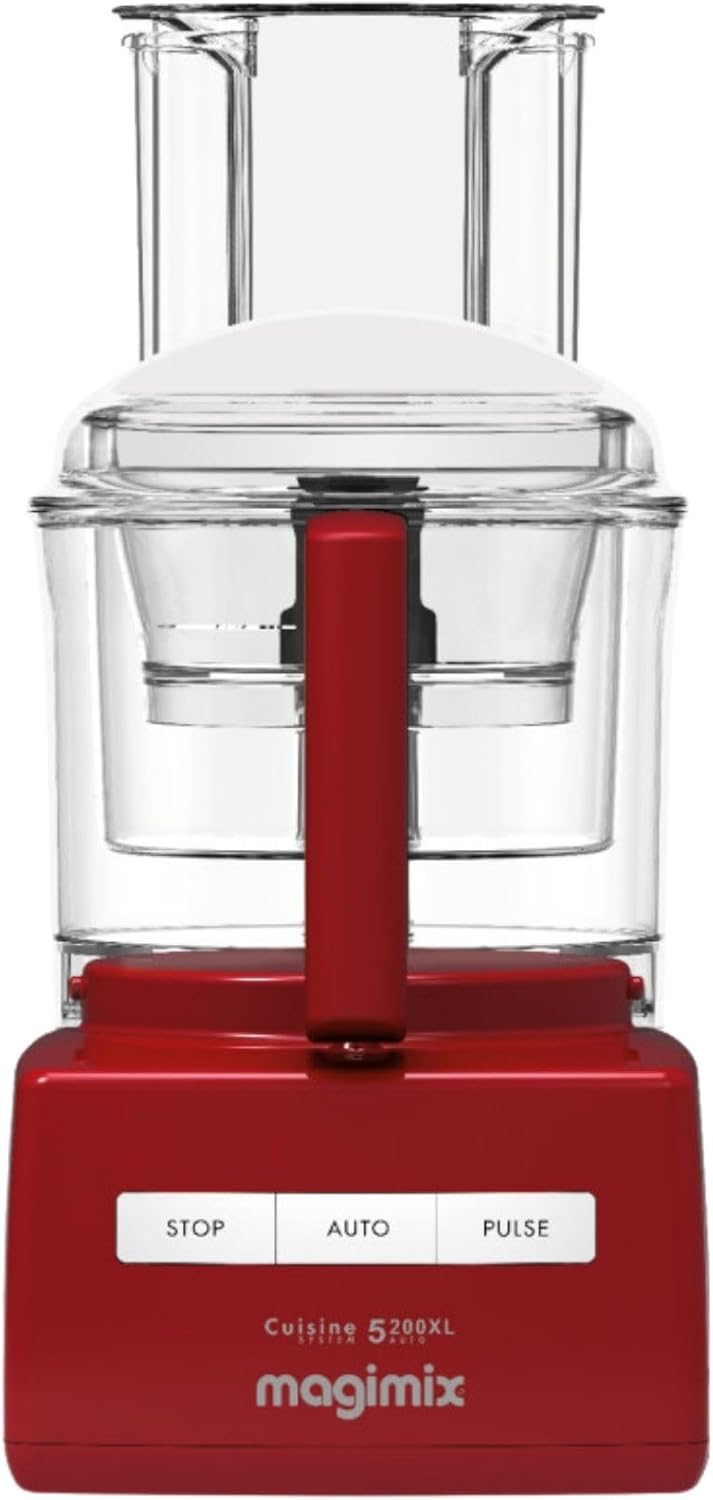 Magimix 5200 XL : Robot culinaire multifonction 3,6L fabriqué en France avec accessoires inclus