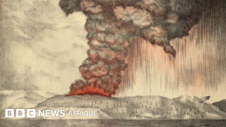 Krakatoa : l’éruption qui a produit le son le plus fort jamais enregistré.
