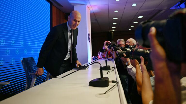 Zinédine Zidane affirme : « C’est la seule chose que je voulais faire » en tant que sélectionneur des Bleus.