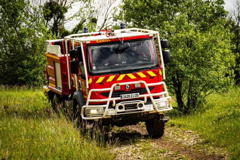 Incendies près de Marseille : des pompiers de Franche-Comté mobilisés pour la lutte contre les feux.