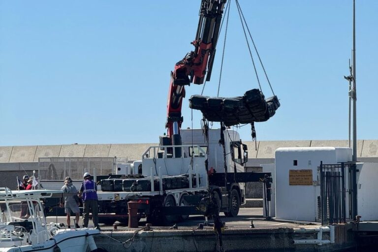 L’État nettoie les fonds marins après le démantèlement d’une ferme aquacole à Cagnes-sur-Mer.