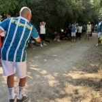 N’Guyen Van et Cognard éliminent Sanvers lors du 3ᵉ tour de la Mondial La Marseillaise à pétanque.