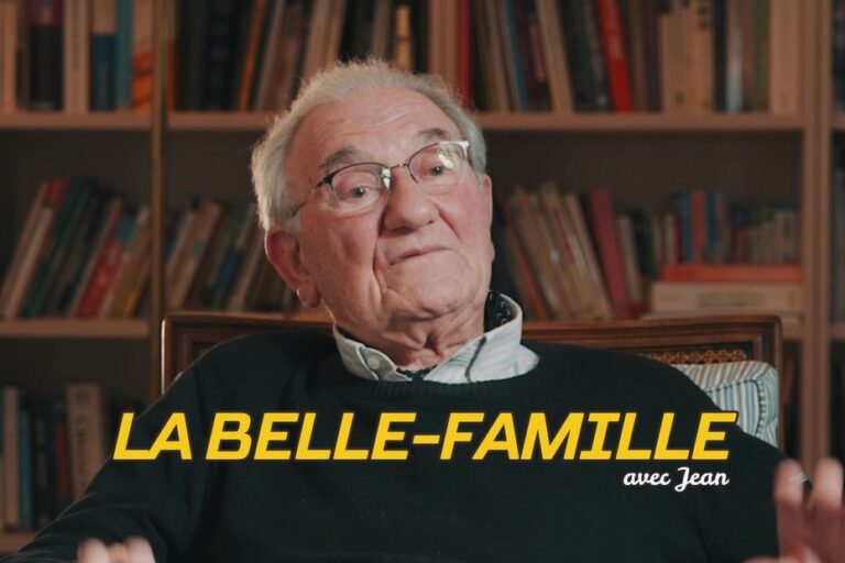 Jean, 85 ans, rassure Justin et Guillaume sur l’équilibre des relations familiales.
