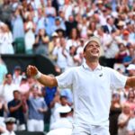 Arthur Fery, joueur britannique né à Sèvres, atteint les quarts de finale à Wimbledon