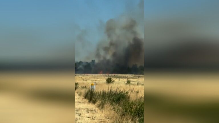 Incendie dans le Cher menace un site de production d’armement classé Seveso.