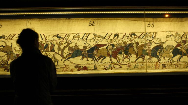 La tapisserie de Bayeux exposée au British Museum de Londres pour une durée limitée