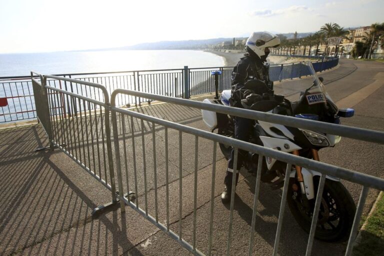 Restrictions de circulation à Nice : fermeture de la Promenade des Anglais et zones piétonnes interdites.