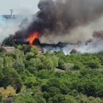 Loire-Atlantique : un incendie détruit 85 hectares de camping, des évacuations en cours.
