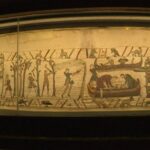 La tapisserie de Bayeux : son parcours jusqu&rsquo;en Angleterre examiné par des historiens.