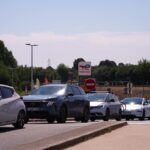 Affluence record sur une aire d’autoroute de la Sarthe en raison de la canicule.