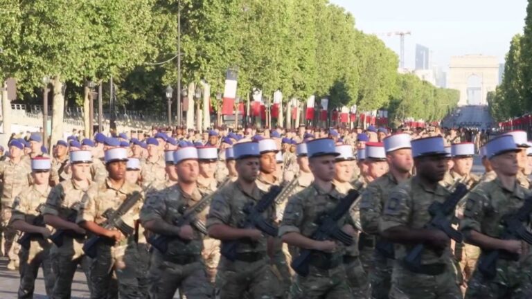 La France mobilise 6 800 participants et 315 véhicules pour son défilé du 14 juillet.