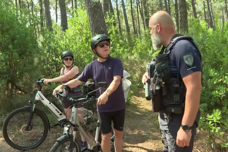 Lège-Cap-Ferret : fermeture des pistes cyclables en raison du risque d’incendie.