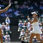 Kristina Mladenovic et Guo Hanyu remportent le titre en double à Wimbledon, leur septième en Grand Chelem.