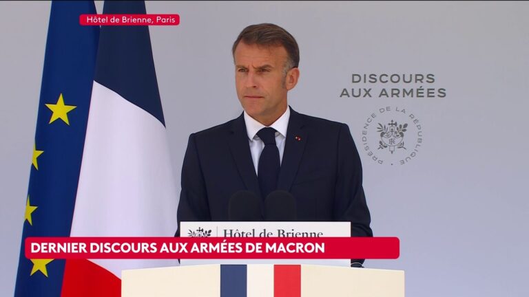 Emmanuel Macron confirme l’augmentation des budgets de défense en France lors de son discours.