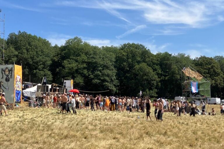 Free party dans une forêt du Morbihan : la musique interrompue par les autorités locales.