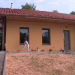 Une maison de rêve à 23 degrés sans climatisation en période de canicule en France.