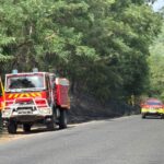 Évacuation de 50 touristes et déploiement de 65 pompiers après un incendie près du parc des Combes