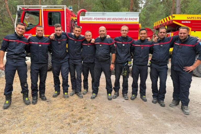 Incendies à Fontainebleau : des pompiers de Paca témoignent d’un feu atypique.