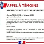 Disparition de deux adolescentes après une dispute, appel à témoins des gendarmes