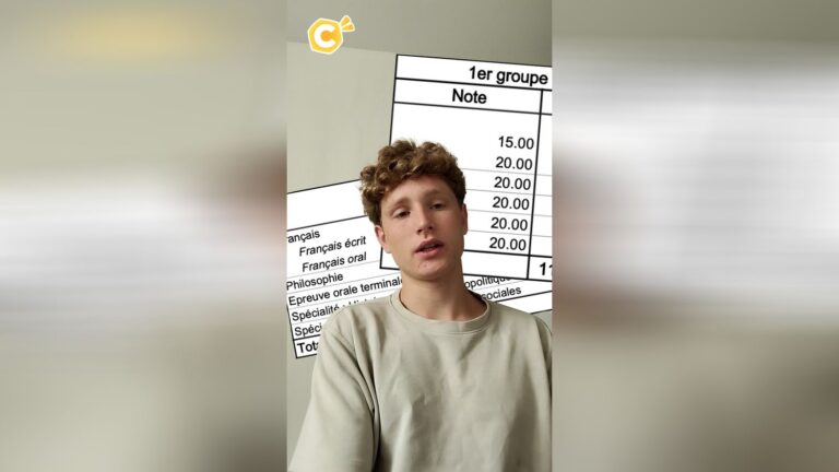 En France, un élève obtient 19 de moyenne au bac après trois années de lycée.
