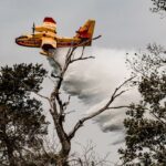 Emmanuel Macron défend les commandes de Canadair et annonce une relance de la production depuis 2017.
