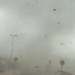 Orages dévastateurs en France : tornade près de Saint-Étienne et grêlons massifs observés