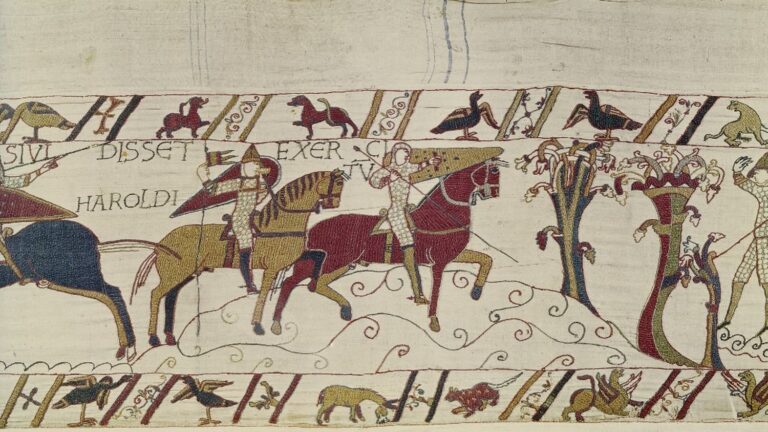 La tapisserie de Bayeux intacte lors de son transfert à Londres, selon le ministère de la Culture.
