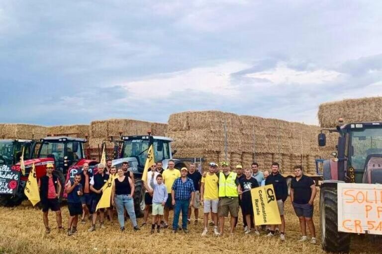 Sécheresse dans les Vosges : la Coordination rurale de la Marne soutient les éleveurs locaux.