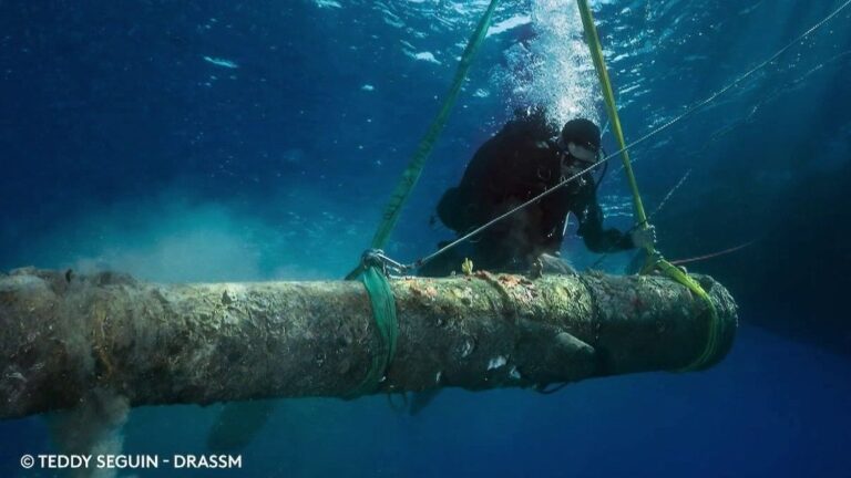 Plongée archéologique en France : découverte d’une épave de navire de guerre du XVIIe siècle