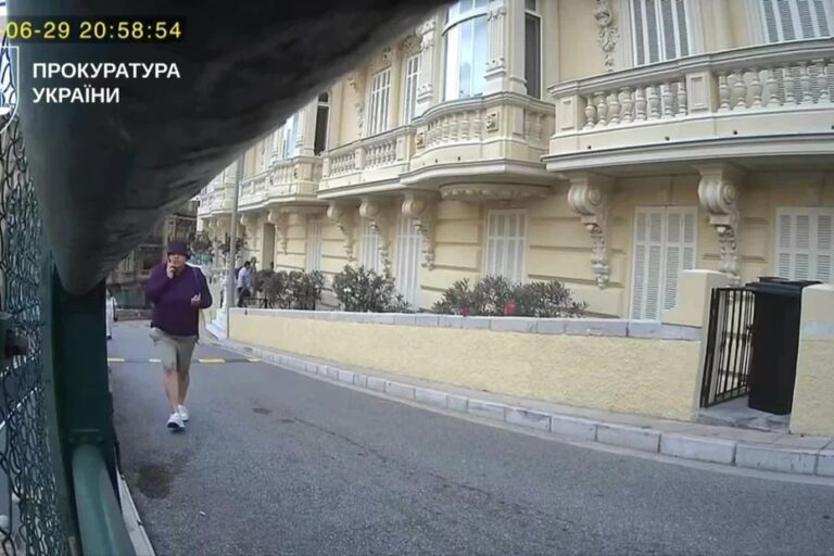 Explosion à Monaco : vidéo du colis piégé par Anastasiia Berezovska publiée par le Parquet ukrainien