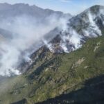 Incendie dans les Pyrénées : 20 hectares brûlés suite à un coup de foudre.