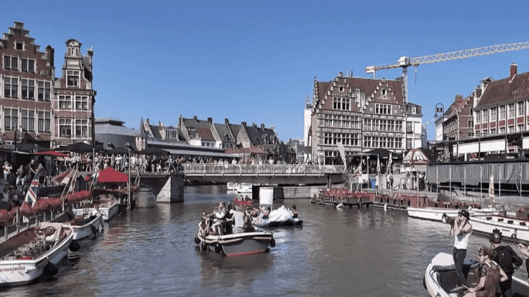 Gand : dix jours de festivités accessibles à tous le long des canaux.