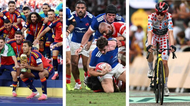 Espagne remporte le titre mondial, le XV de France conclut bien, Vingegaard abandonne.