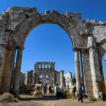 Le monastère de Saint Siméon en Syrie subit les ravages de la guerre et attend restauration.