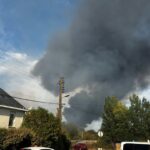 Incendie dans un camp de Roms à Nantes : 10 hectares brûlés, 50 habitations évacuées.