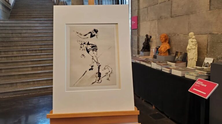 Les douanes remettent une œuvre de Marc Chagall au musée des Beaux-Arts de Besançon