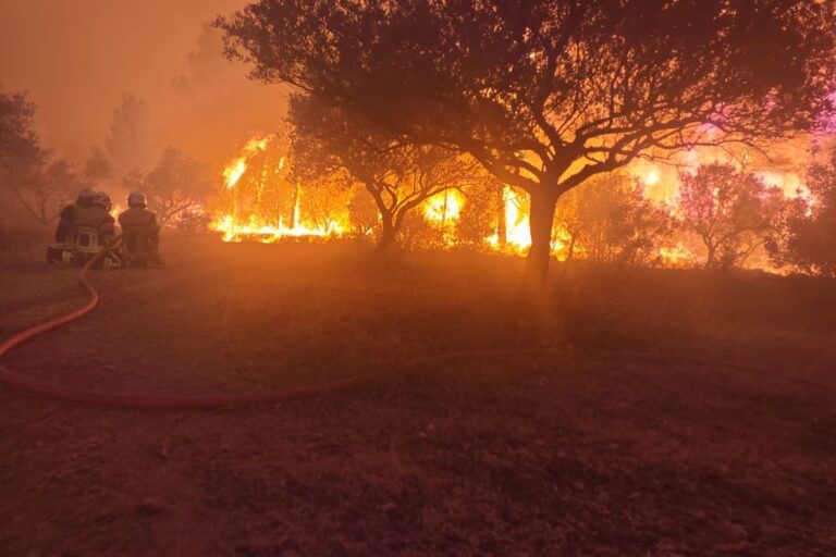 Incendies dans le Var : le parquet enquête sur les auteurs, risque de perpétuité.