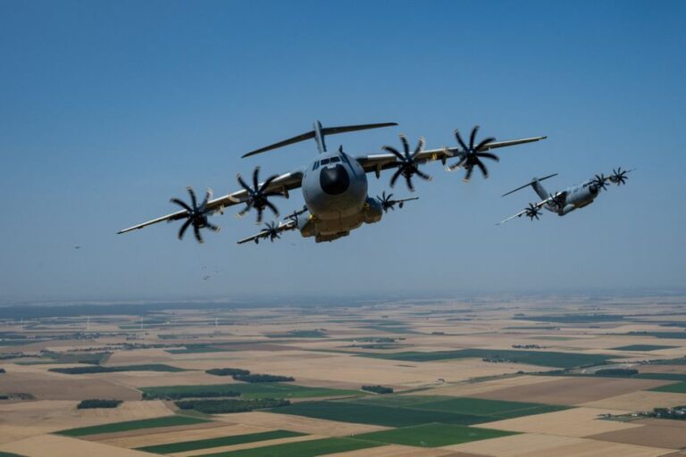Un avion A400M testé à Nîmes et Istres pour transporter un tank dans la lutte contre les incendies.