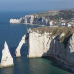 Opération de prévention des éboulements aux falaises d&rsquo;Étretat par les autorités locales