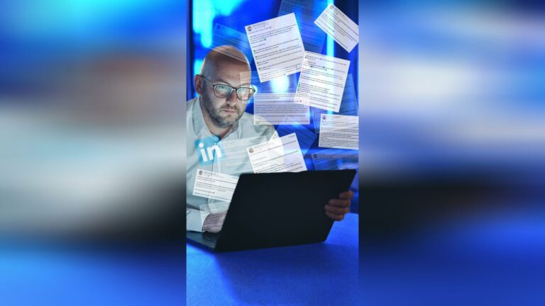 LinkedIn fait face à une saturation par l’IA, impactant la visibilité des contenus.