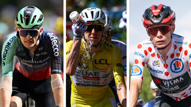 Des Français en tête malgré une canicule et des contrôles antidopage au Tour de France.