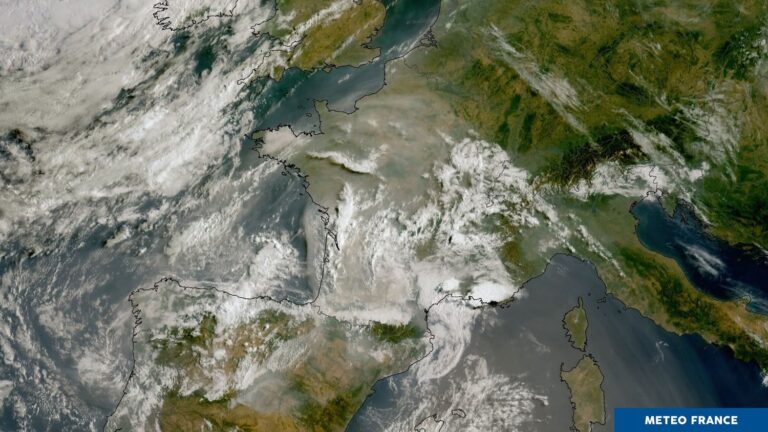Propagation des fumées d’incendies dans le Sud-Ouest affecte plusieurs départements français