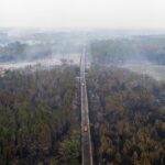 Incendies dans le Sud-Ouest : vitesse de circulation réduite dans huit départements pour pollution de l&rsquo;air