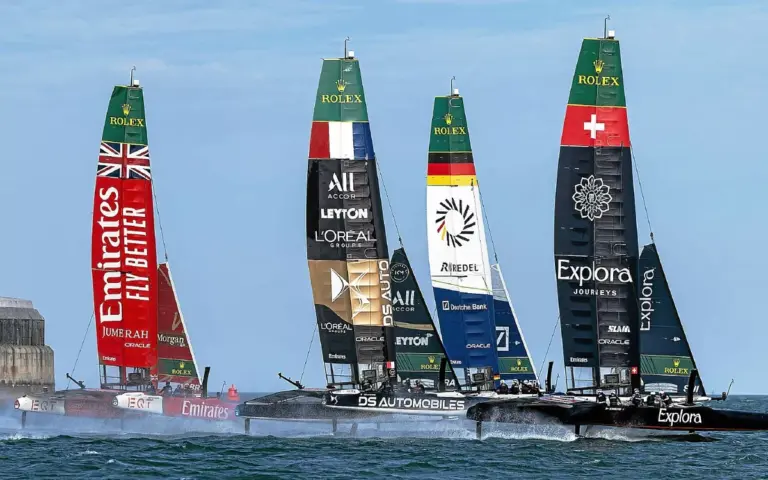 Deuxième journée prometteuse pour Quentin Delapierre au Grand Prix SailGP de Portsmouth