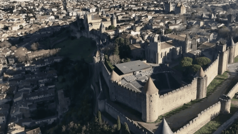 Carcassonne et sept châteaux de la région classés au patrimoine mondial de l’Unesco