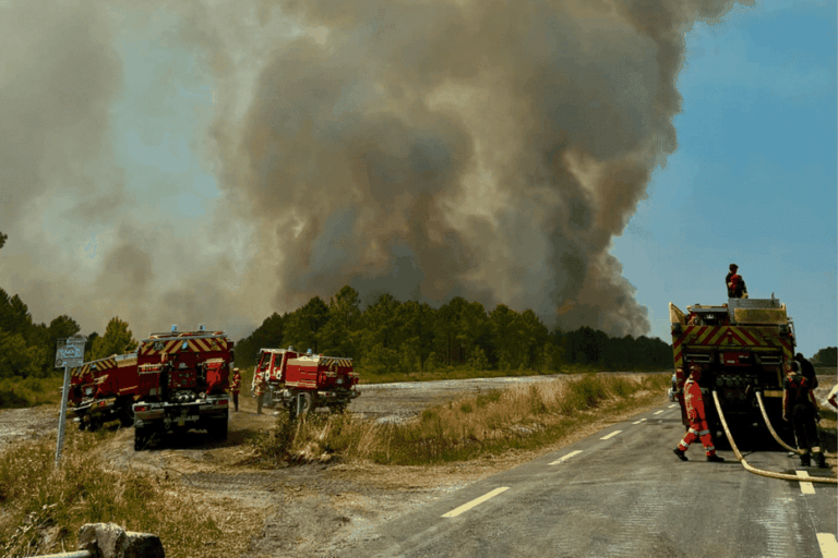 Incendie en Gironde : le feu stabilisé, certains habitants autorisés à regagner leur domicile.