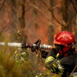 Un pompier des Deux-Sèvres décrit le combat de son équipe contre l&rsquo;incendie en Gironde.