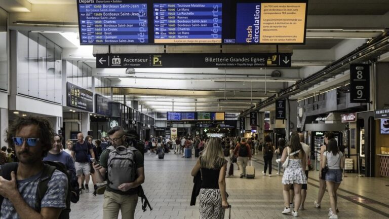 Aucun TGV ne circulera au sud de Bordeaux mercredi, sauf vers Toulouse et Tarbes, en raison d’incendies.