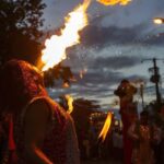 Une cracheuse de feu se blesse lors d’un spectacle dans un village du Doubs.