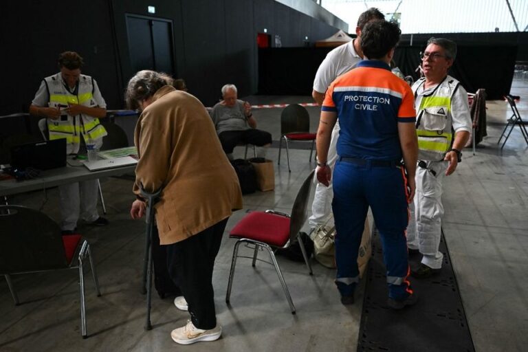 Incendie en Gironde : les équipes médicales de Toulouse soutiennent les opérations de secours.